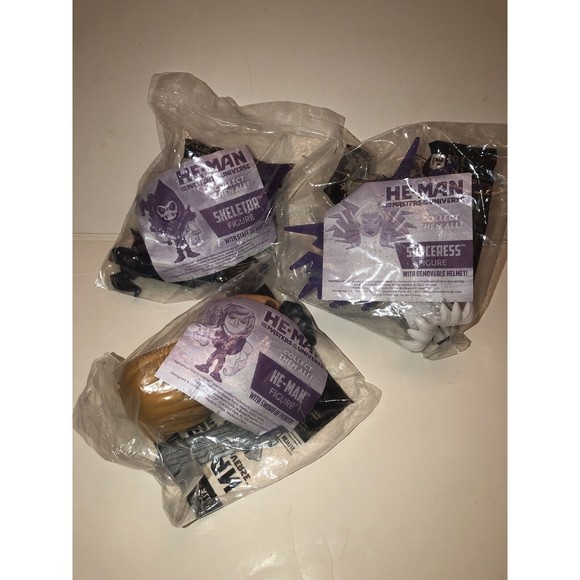 Sonic He-Man Masters Universe MOTU Toys Skeletor Sorceress Lot Wacky Pack - Picture 2 of 10